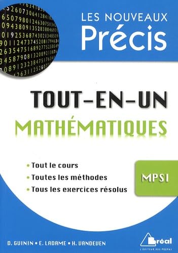 Précis mathématiques tout en un MPSI book
