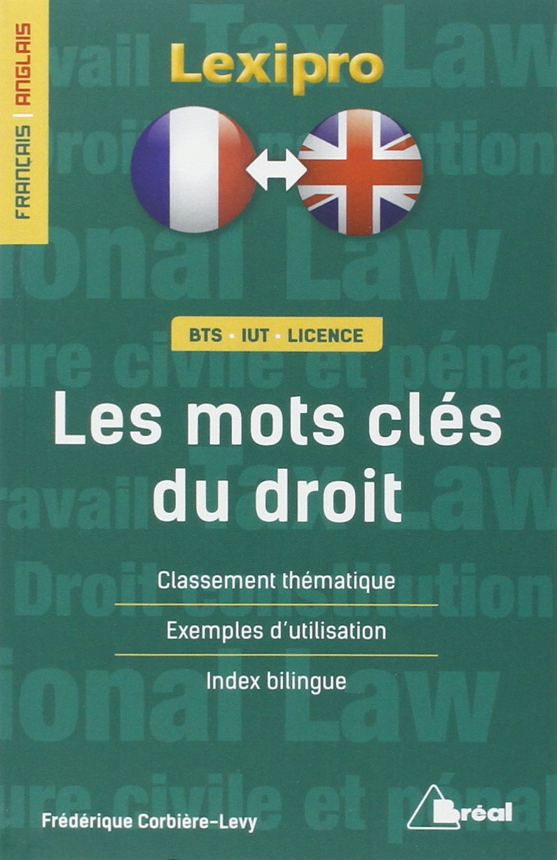 Les mots clé du droit (français/anglais) Law