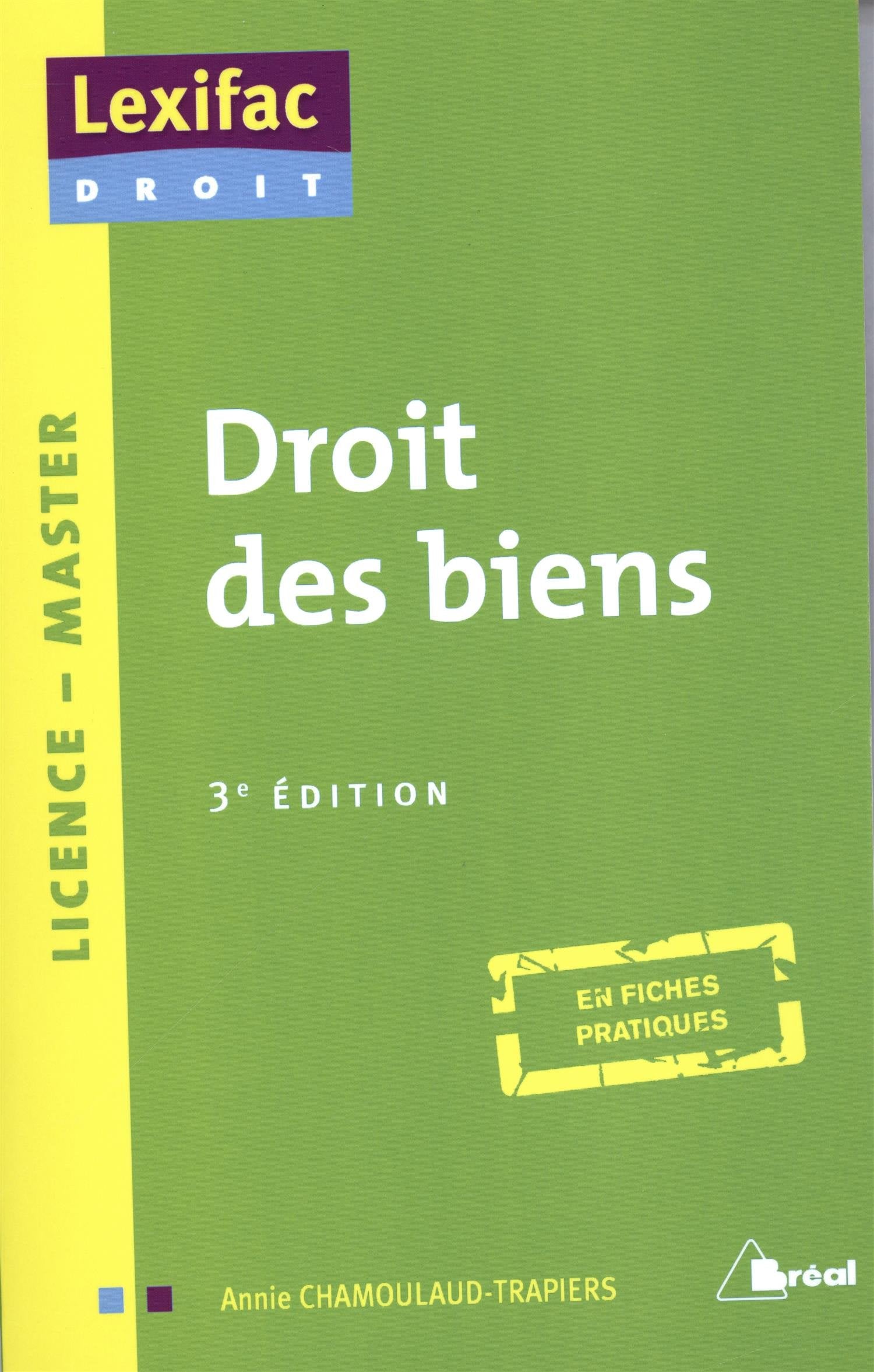 Droit des biens book