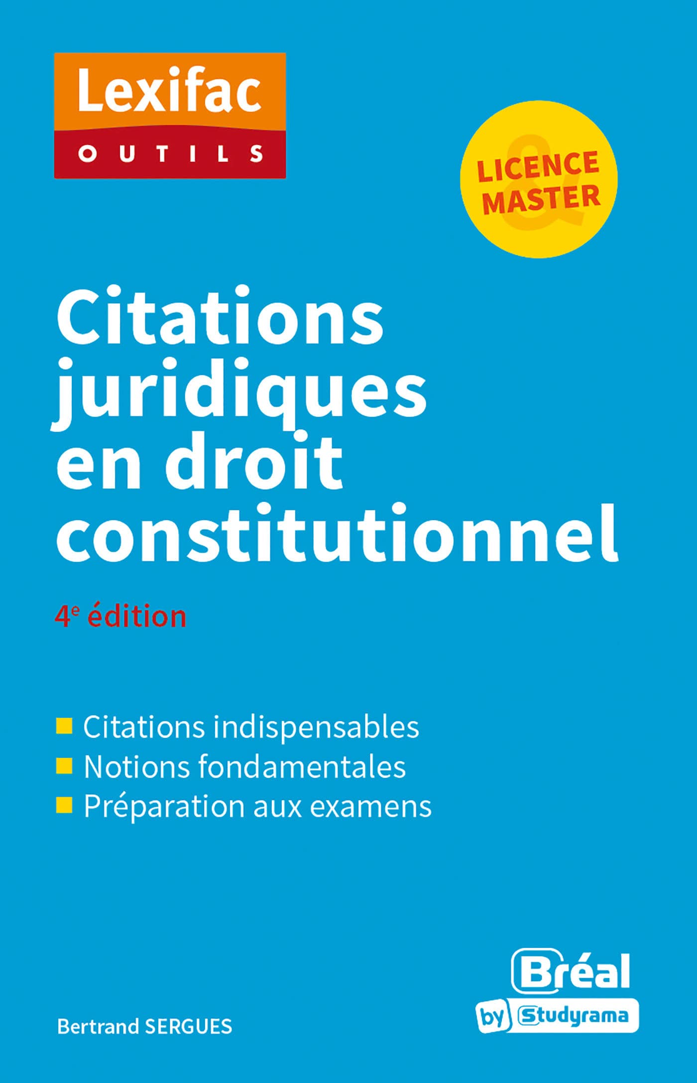 Citations juridiques en droit constitutionnel book