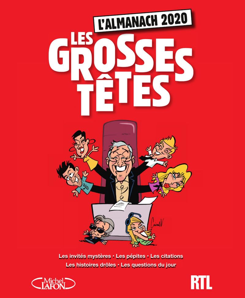 L'almanach des Grosses Têtes 2020 book