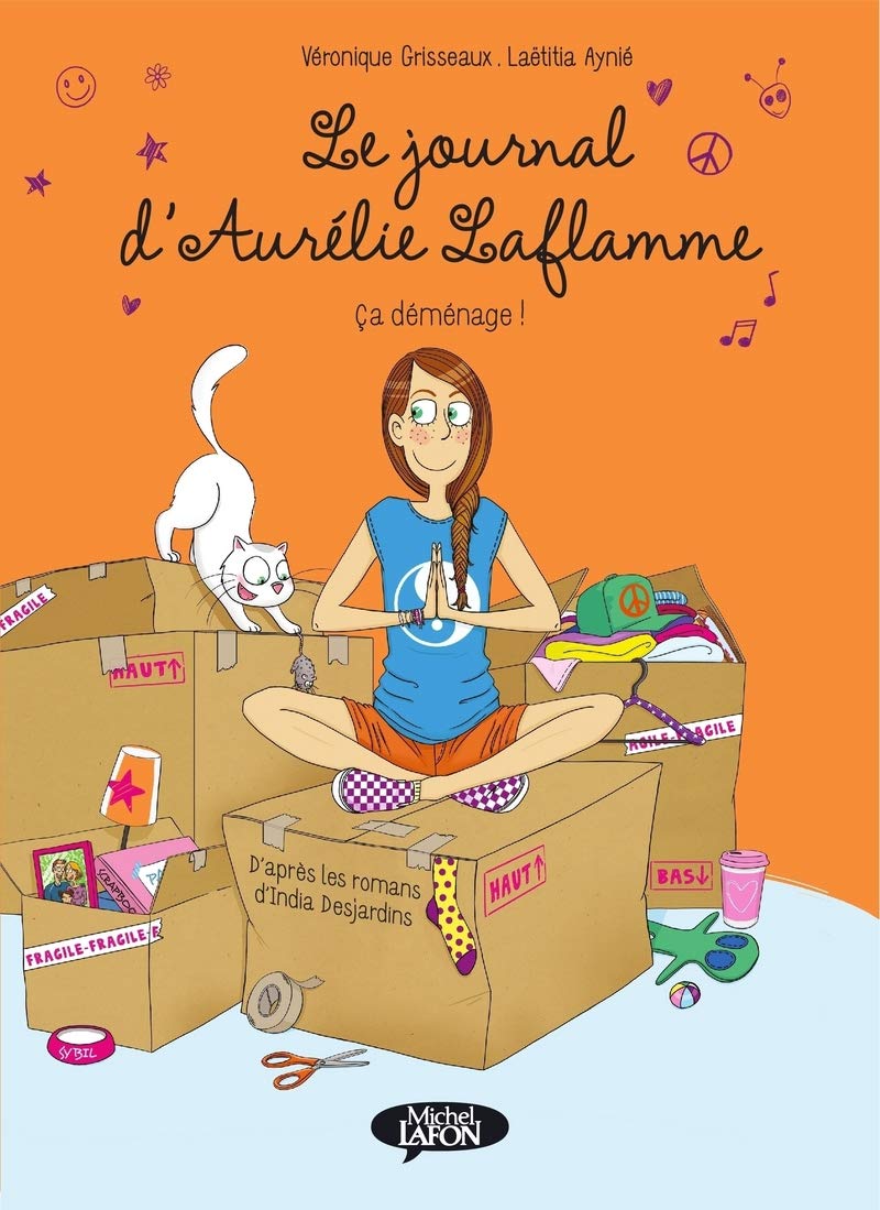 Le journal d'Aurélie Laflamme - Ca déménage ! book