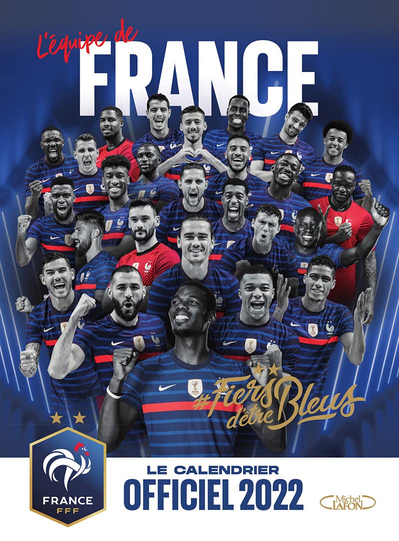 Le calendrier officiel 2022 de l'équipe de France Leisure, Home & Garden
