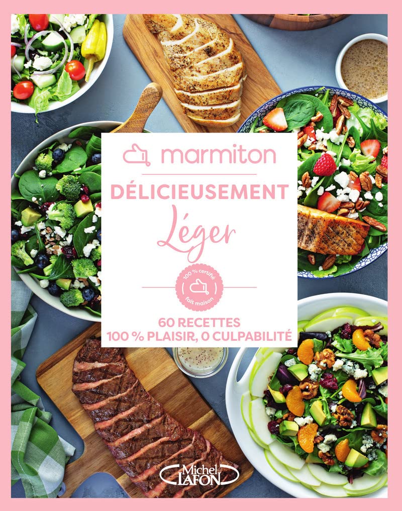 Marmiton - Délicieusement léger: 60 recettes 100% plaisir, 0 culpabilité Leisure, Home & Garden