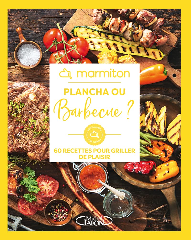 Marmiton - Plancha ou barbecue ? - 60 recettes pour griller de plaisir book