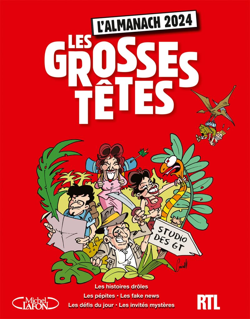 L'almanach des Grosses Têtes 2024 book