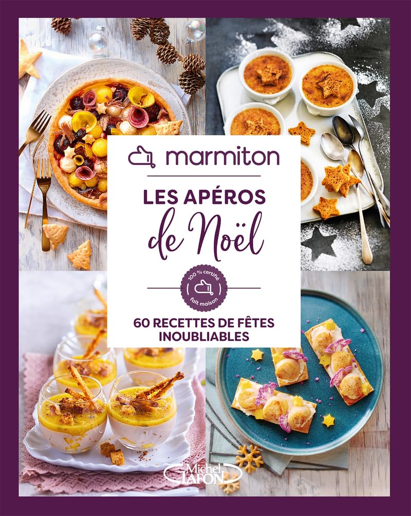 Marmiton - Les apéros de Noël: 60 recettes de fêtes inoubliables Leisure, Home & Garden