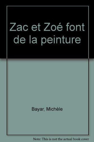 Zac et Zoé font de la peinture book