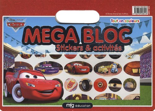 Mega Bloc Cars: Stickers et activités book