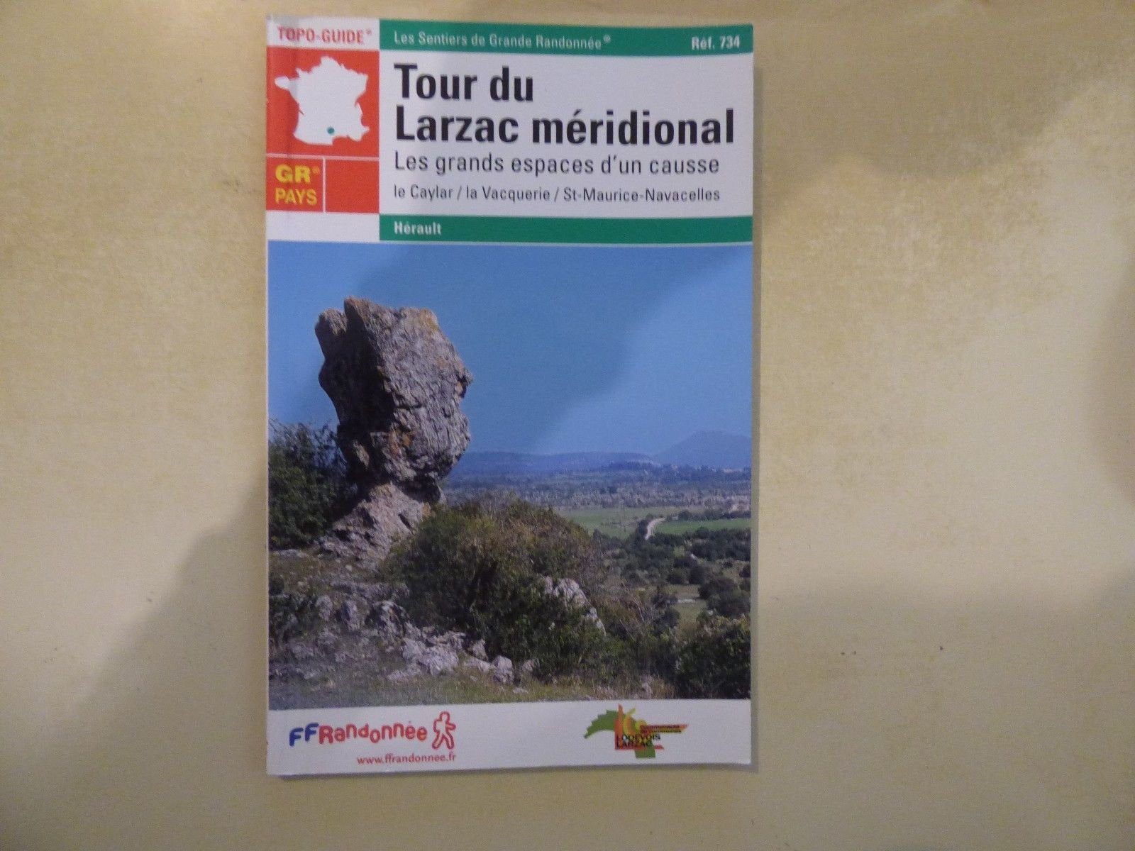 Tour du Larzac meridional (0734): Les grands espaces d'un causse. le Caylar/la Vacquerie/St-Maurice-Navacelles Leisure, Home & Garden