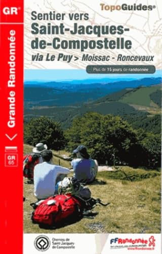Sentier St-Jacques - Moissac-Roncevaux GR65+15 j.de rand (0653): Plus de 15 jours de randonnée Geology & Geography