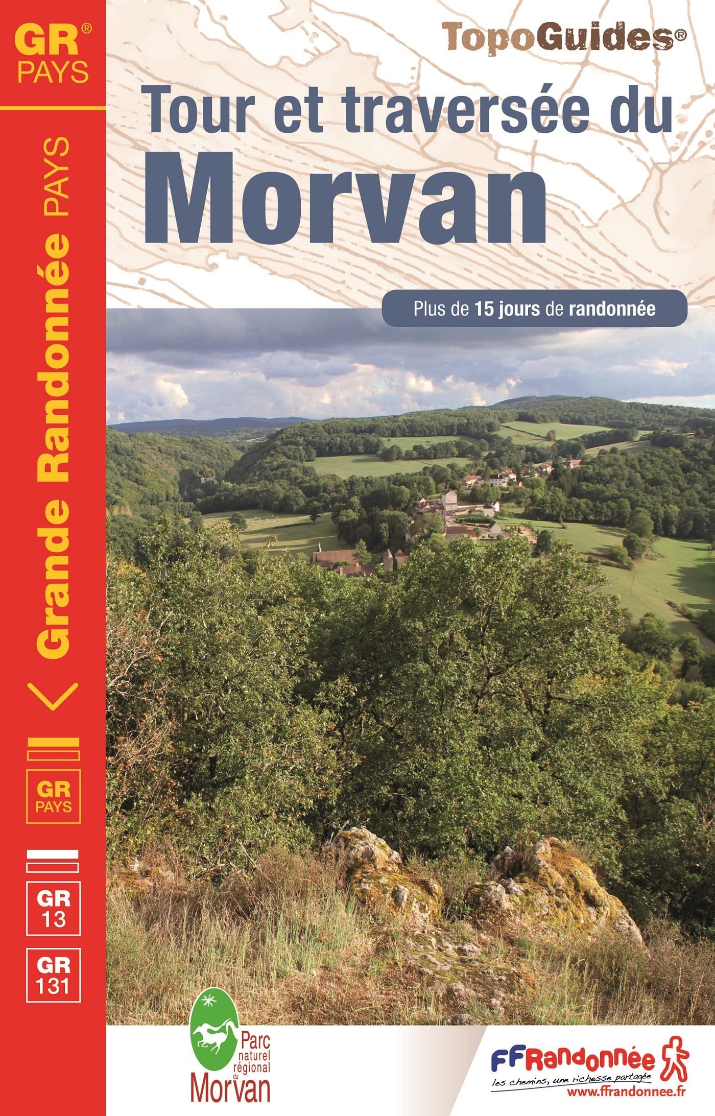 TOUR TRAVERSEE MORVAN NED 2017 - 21-89-58-71 - GR - 111 book