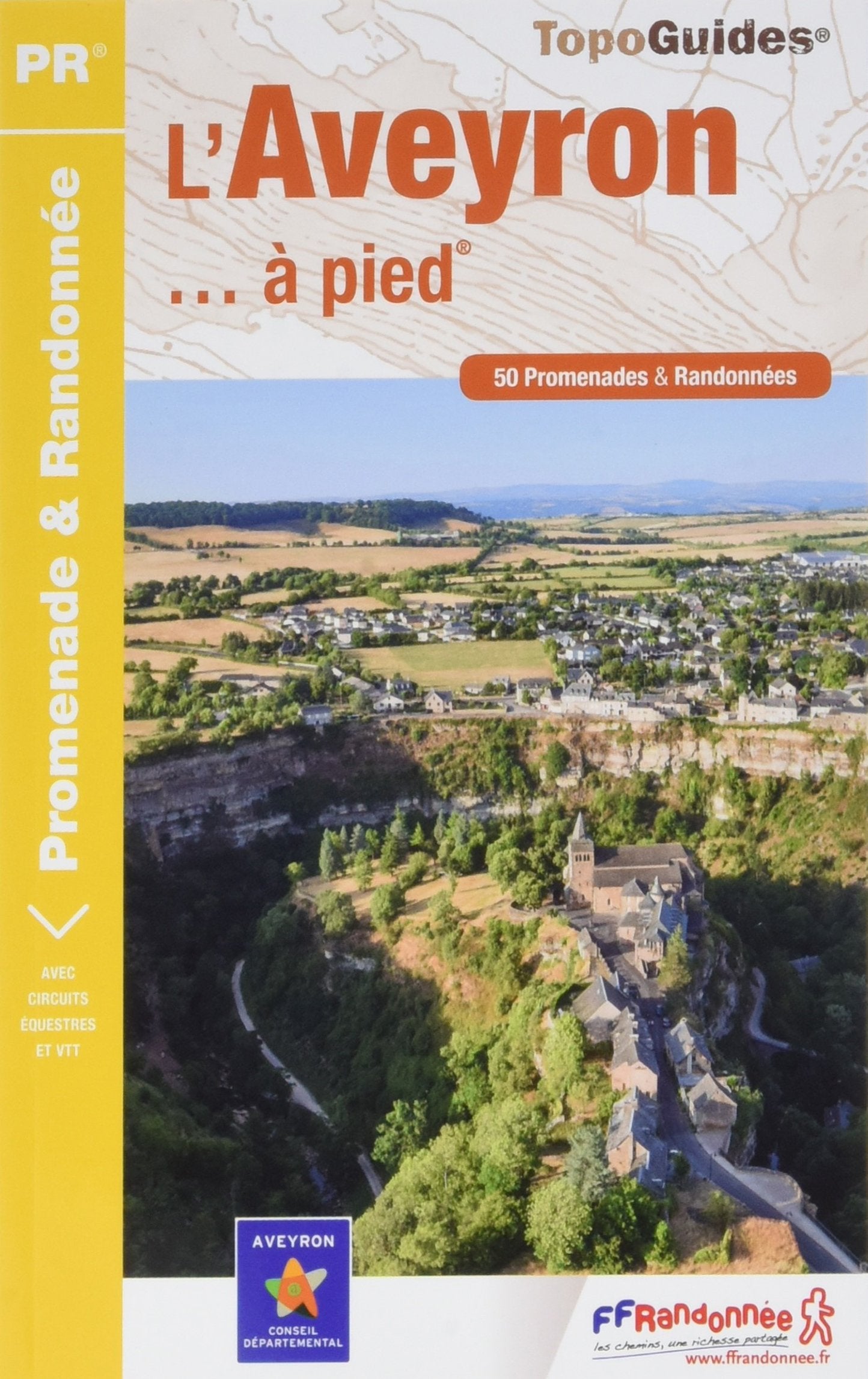Aveyron à pied 50PR (D012): 50 promenades & randonnées Leisure, Home & Garden