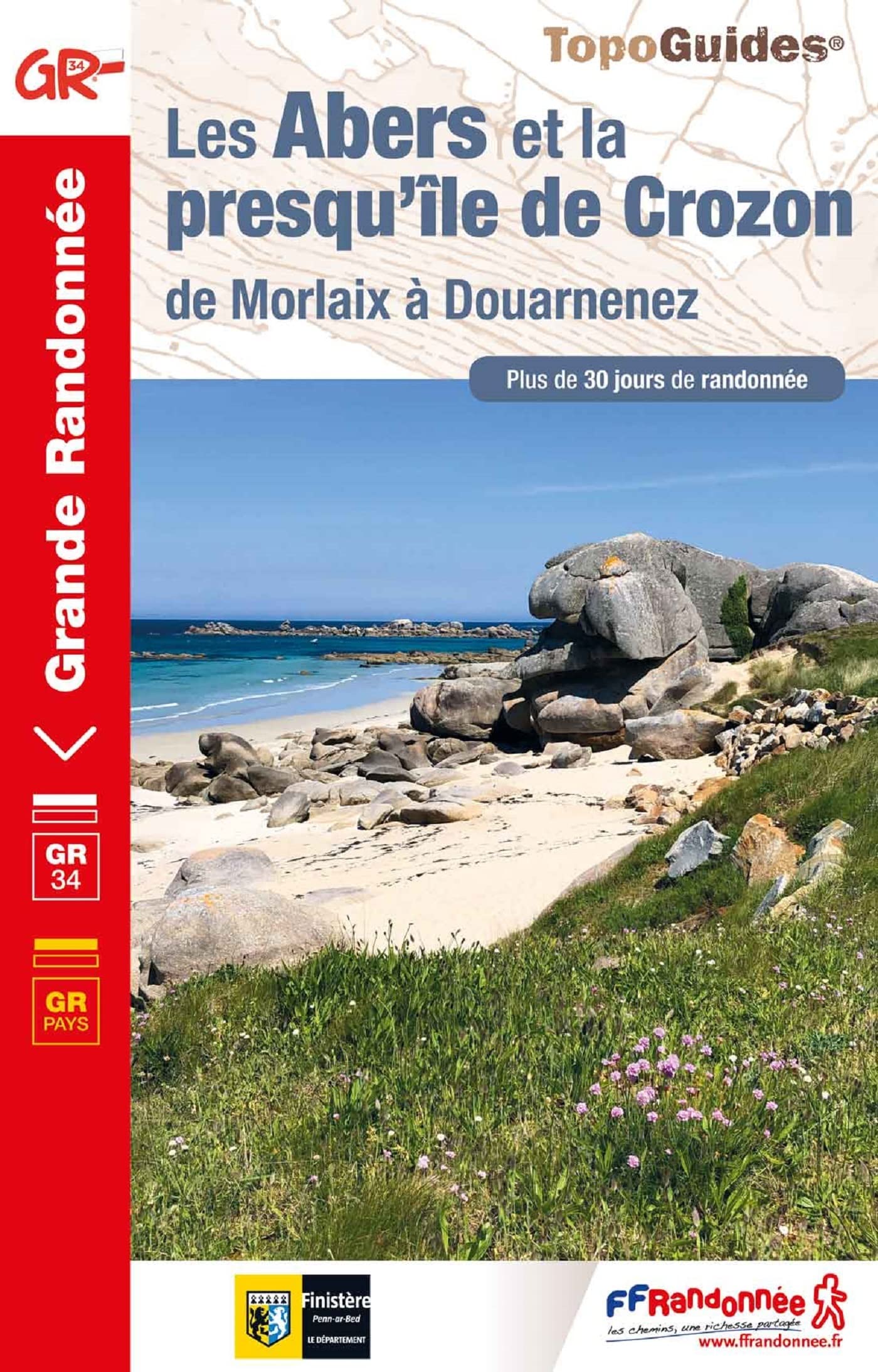 Les Abers - île de Crozon GR34 + GR34F (0347): de Morlaix à Douarnenez (FFRandonnée, Band 347) Leisure, Home & Garden