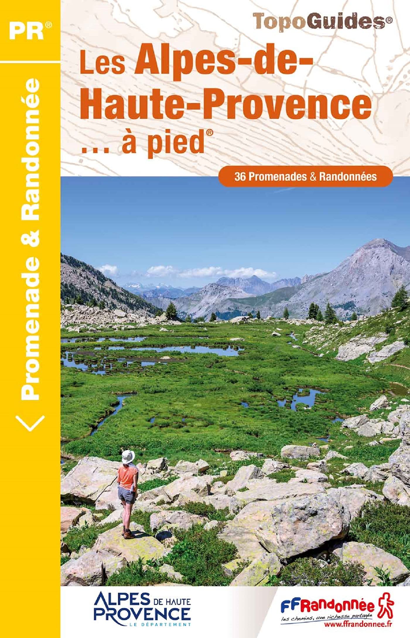 Les Alpes-de-Haute-Provence à pied: ref D004 book