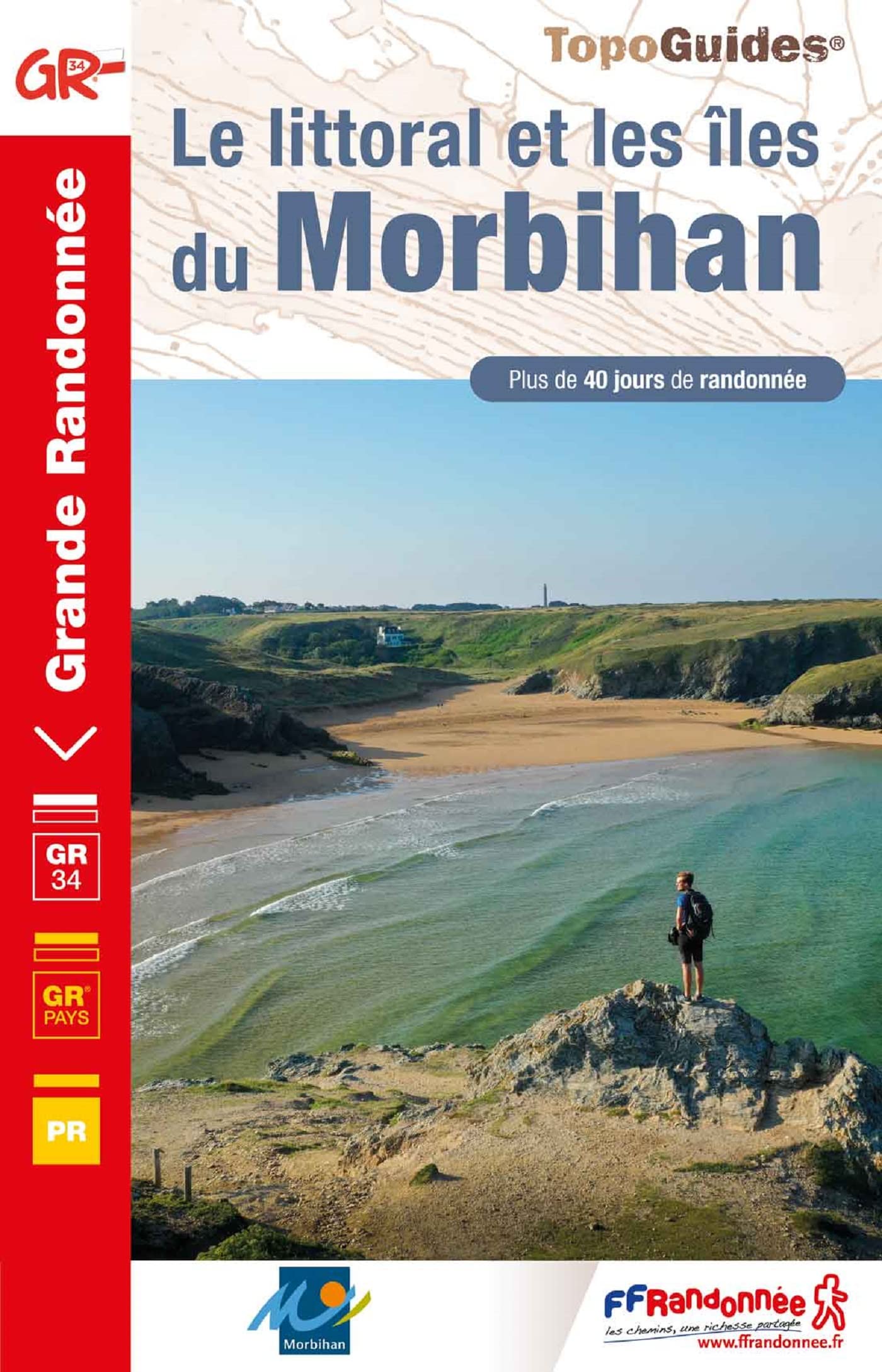 Littoral & les îles du Morbihan GR34/340 (0561): réf. 561 (Grande Randonnée, Band 561) Leisure, Home & Garden