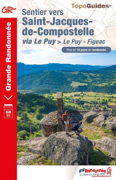 Sentier vers Saint-Jacques-de-Compostelle via Le Puy : Le Puy-Figeac : plus de 10 jours de randonnée, GR 65 Leisure, Home & Garden
