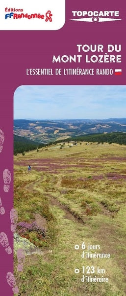 Tour du mont Lozère : l'essentiel de l'itinéraire rando : 6 jours d'itinérance, 123 km d'itinéraire Leisure, Home & Garden
