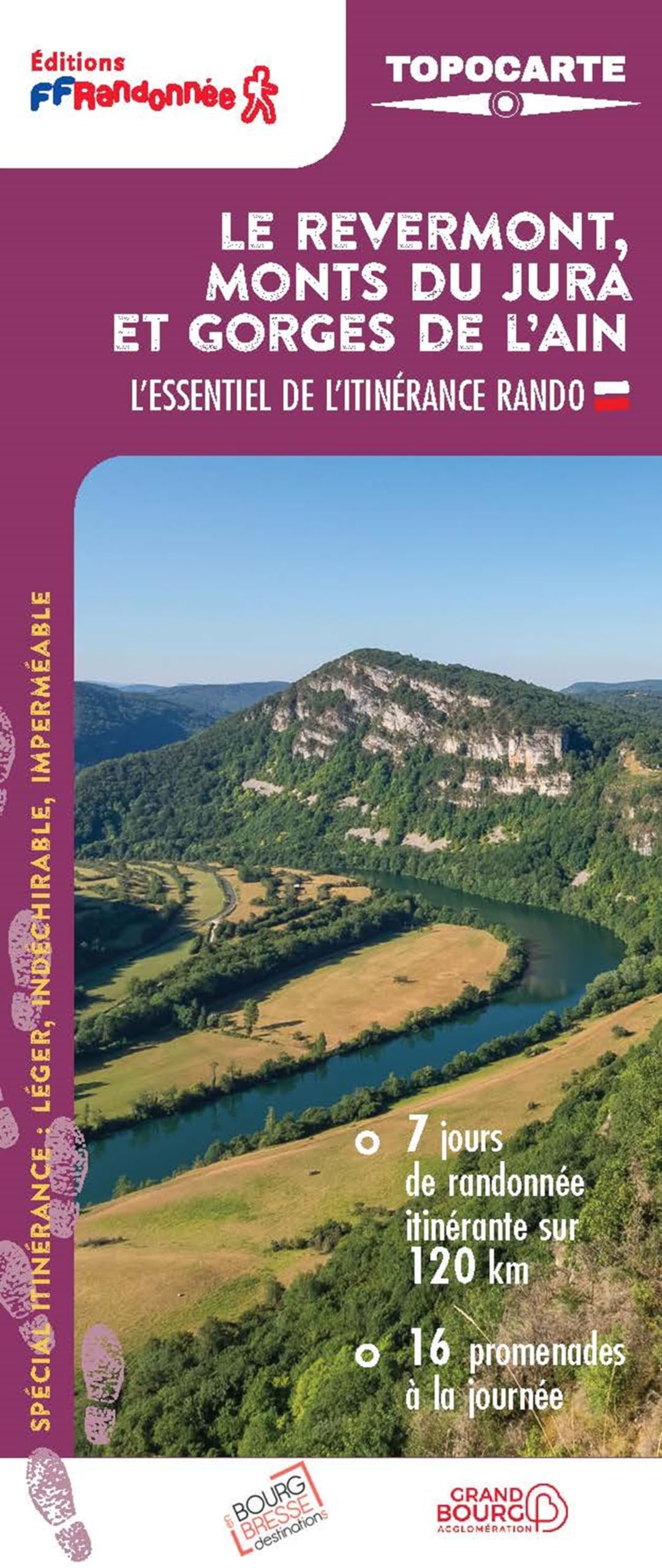 Le Revermont, monts du Jura et gorges de l'Ain: réf T011 book