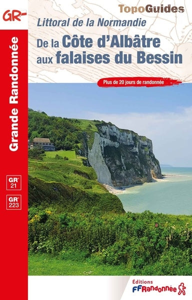 Littoral de la Normandie : de la Côte d'Albâtre aux falaises du Bessin, GR 21, GR 223 : plus de 20 jours de randonnée Leisure, Home & Garden