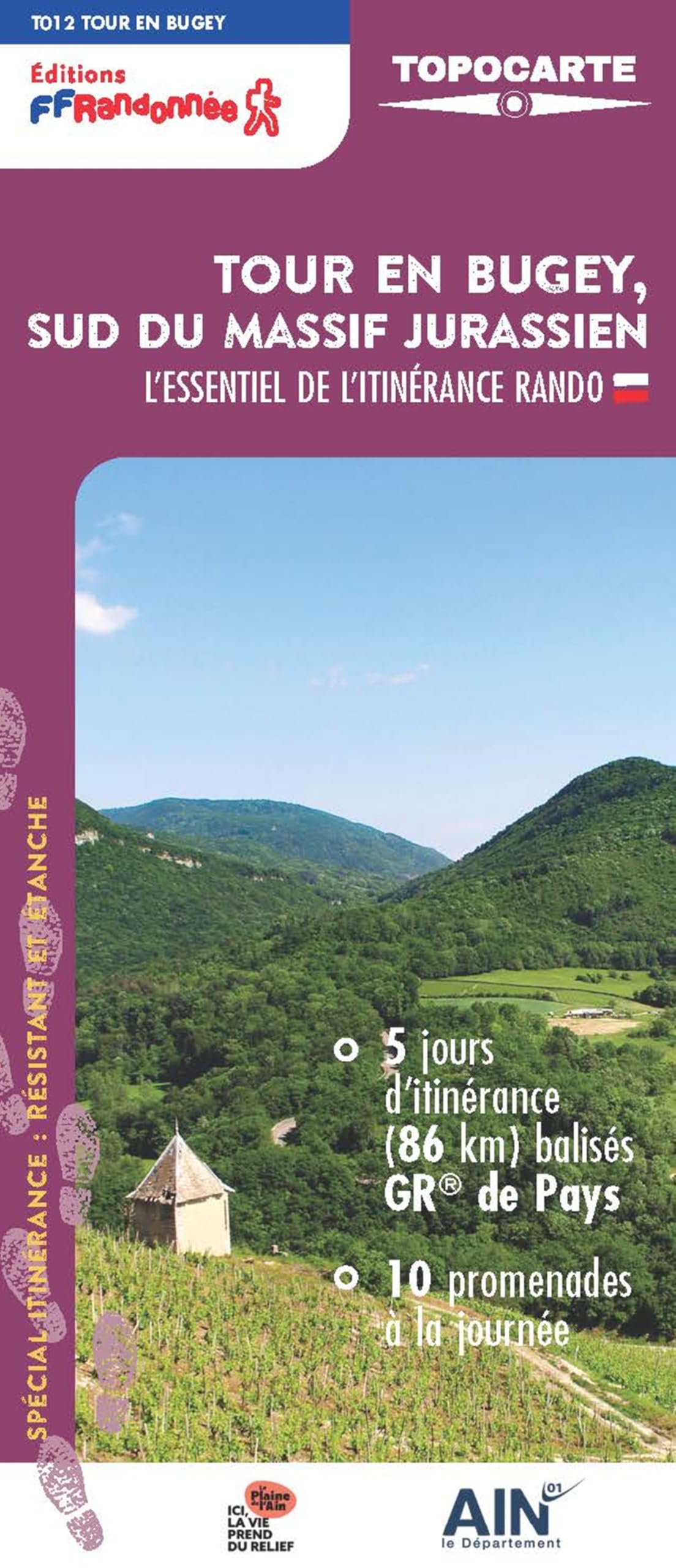Tour en Bugey, sud du massif jurassien: Réf. T012 book