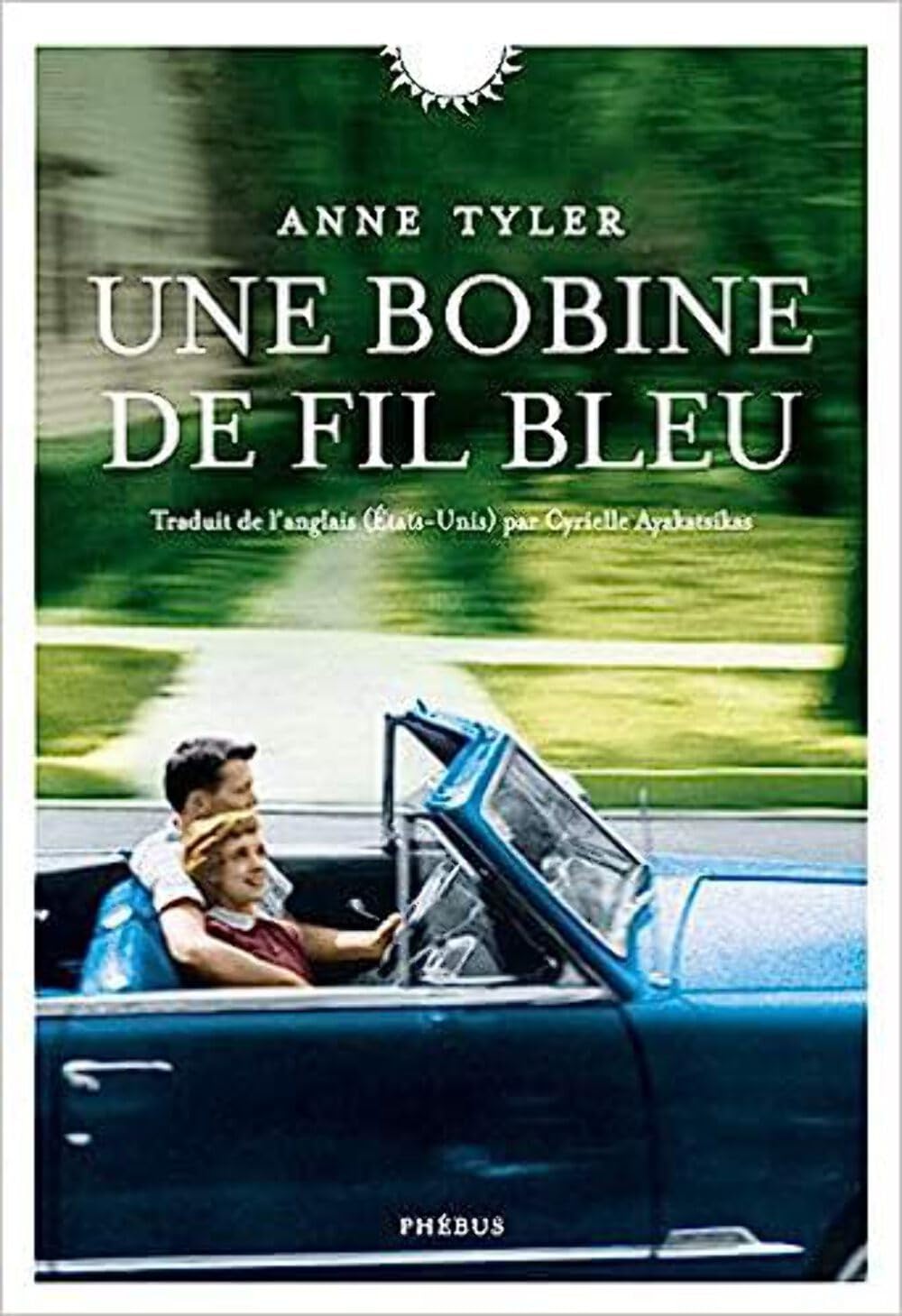 Une bobine de fil bleu book