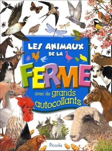 Les animaux de la ferme: Avec de grands autocollants Books