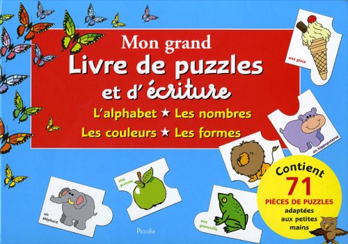 Mon grand livre de puzzles et d'écriture Books