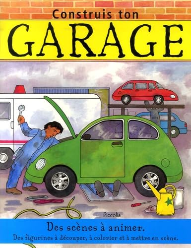 Construis ton garage: Des scènes à animer book