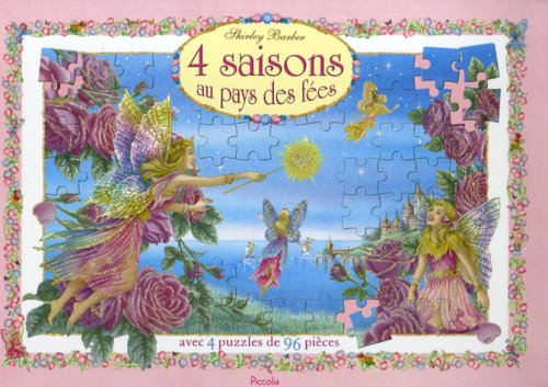 4 Saisons au pays des fées: Avec 4 Puzzles de 96 pièces Books