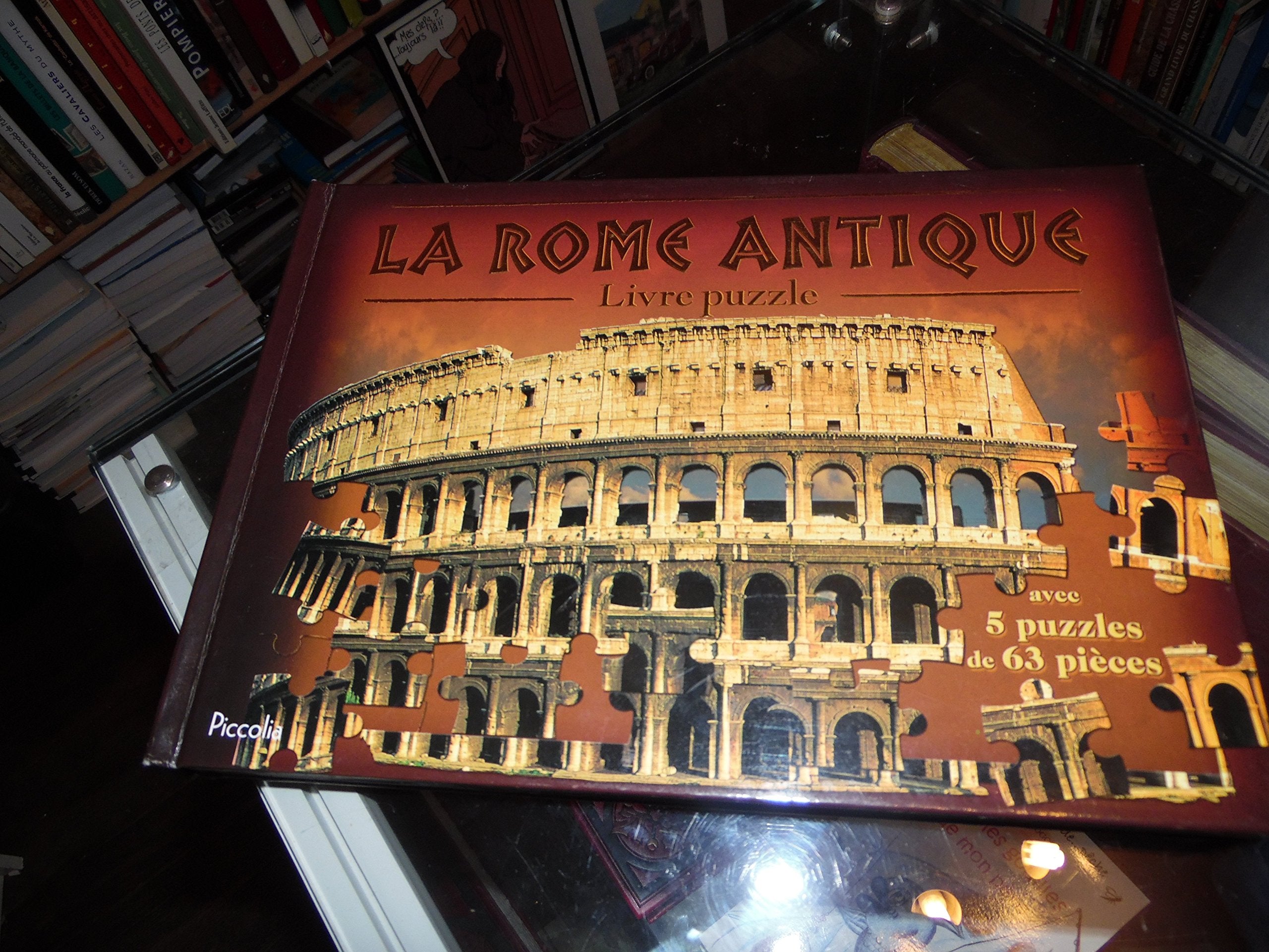 La Rome antique: Livre puzzle book