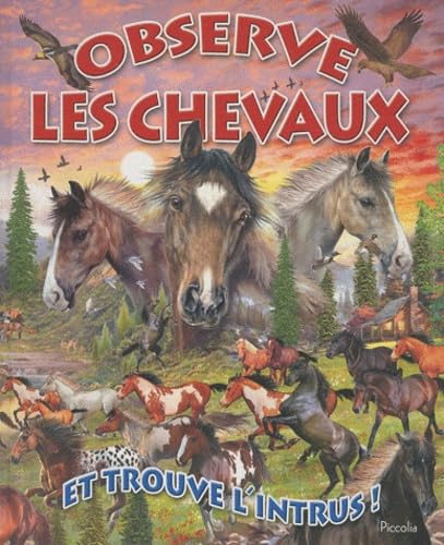 Observe les chevaux et trouve l'intrus ! Books