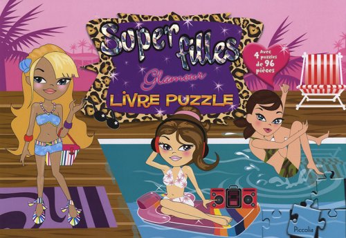 Super filles glamour: Livre puzzle Books