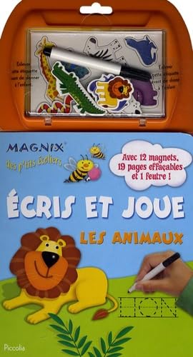 Ecris et joue : les animaux Books