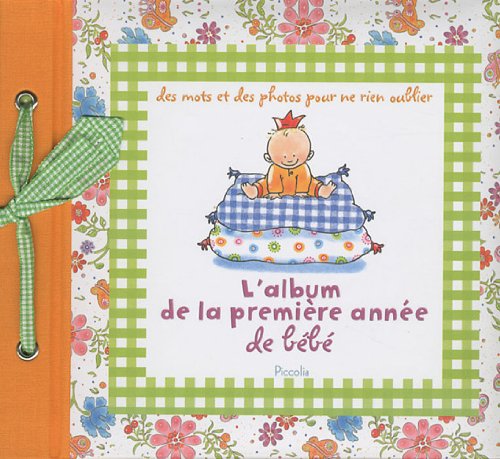 L'album de la première année de bébé book