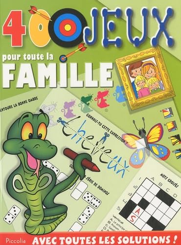 400 jeux: Pour toute la famille book