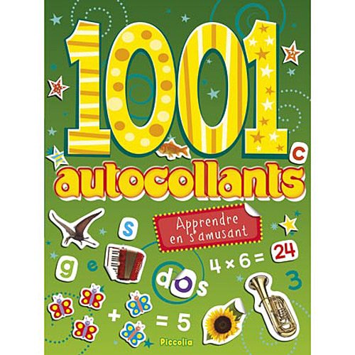 1001 autocollants "apprendre en s'amusant" book