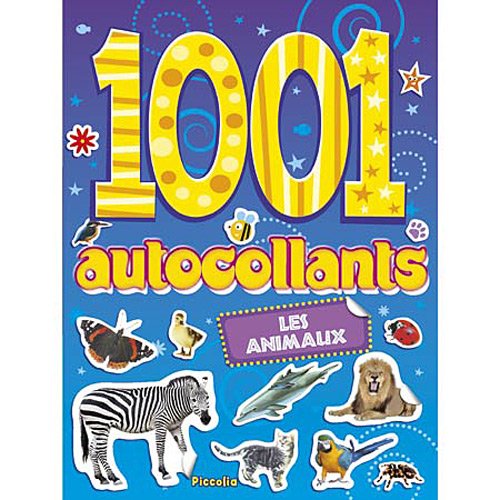 1001 autocollants les animaux book