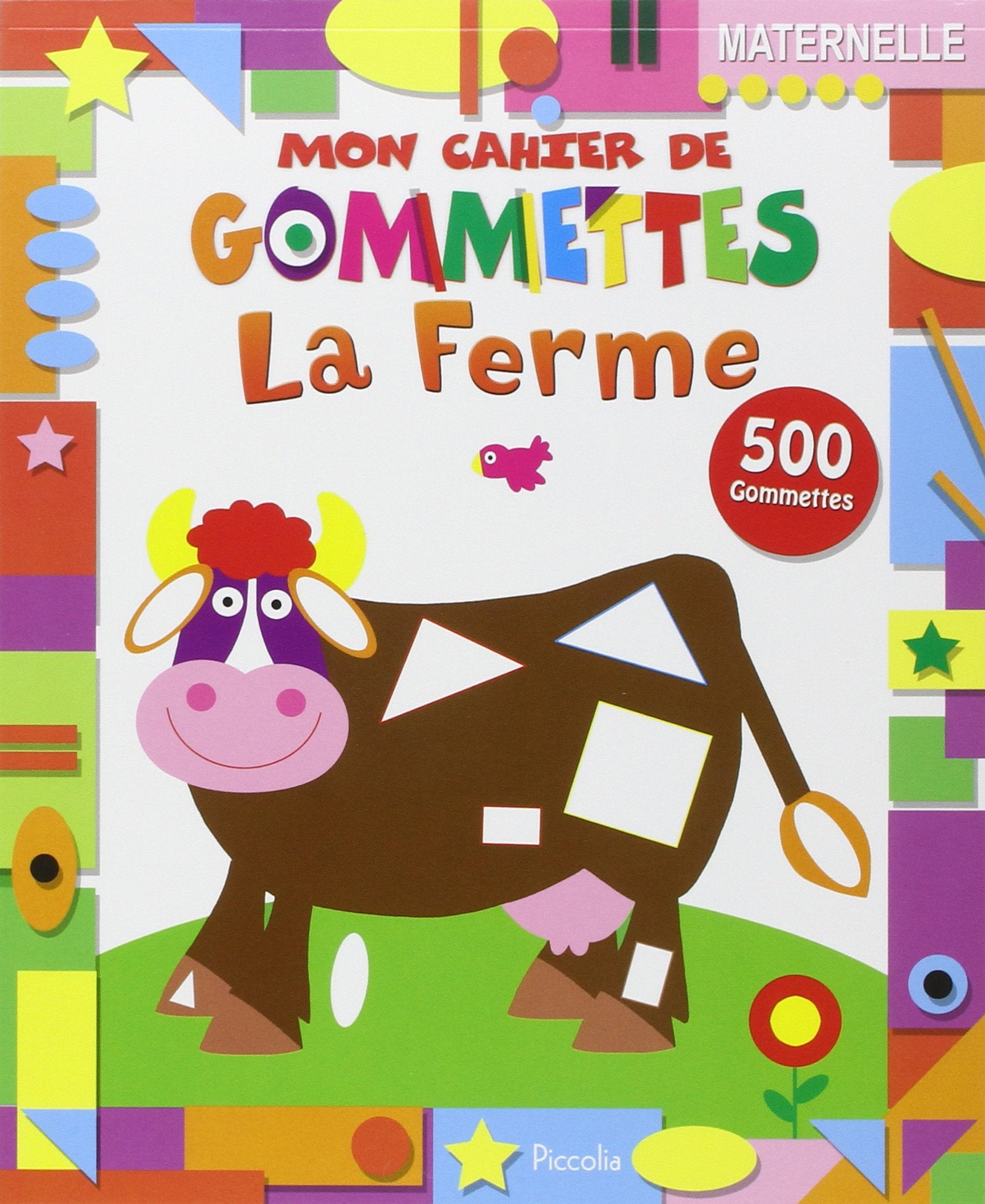 La ferme: 50 gommettes, maternelle Books