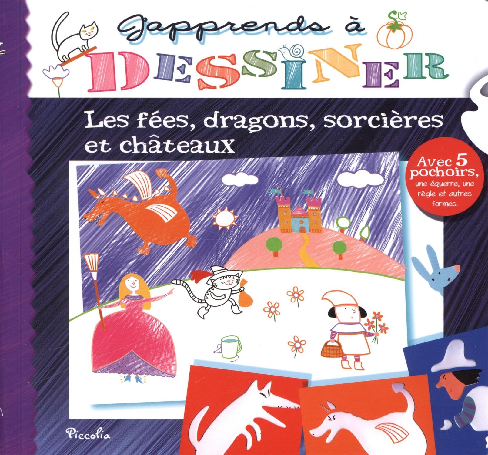 Les fées, dragons, sorcières et châteaux Books