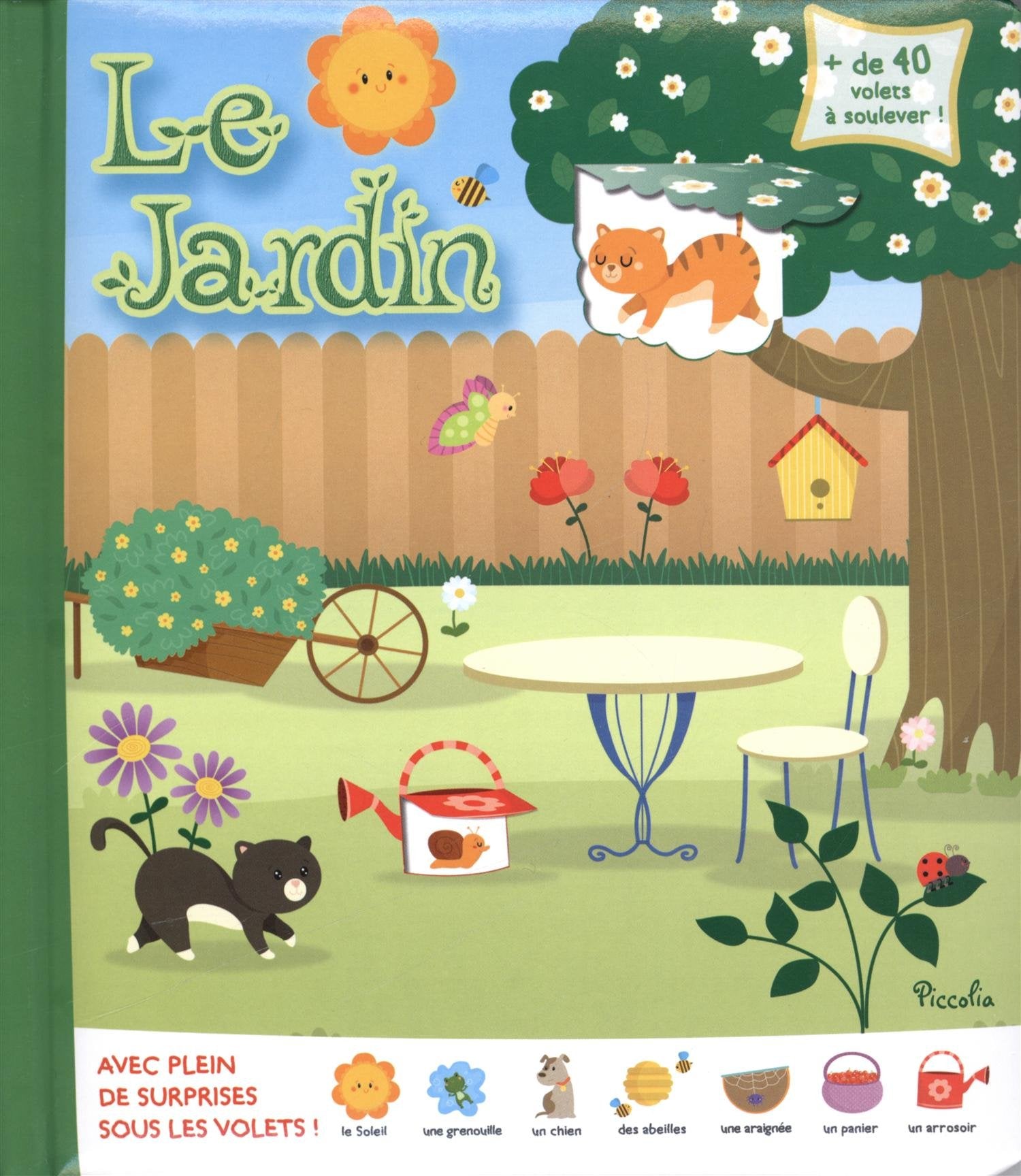 Imagier volet-surprise/le jardin book
