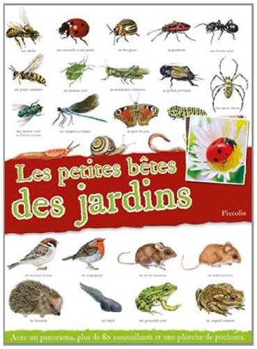 Les petites bêtes du jardin Books