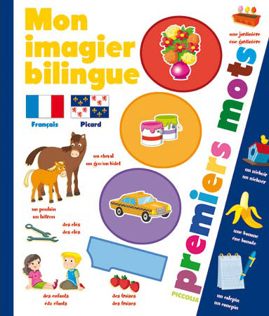 Mon imagier bilingue français-picard : 1.000 premiers mots book