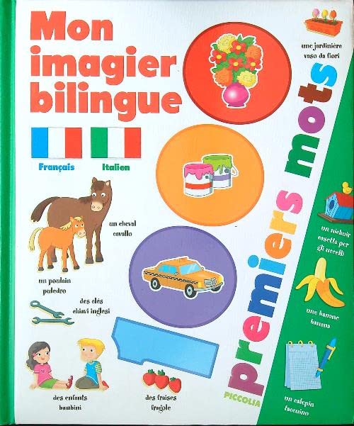 Mon imagier bilingue français-italien: 1000 premiers mots Books