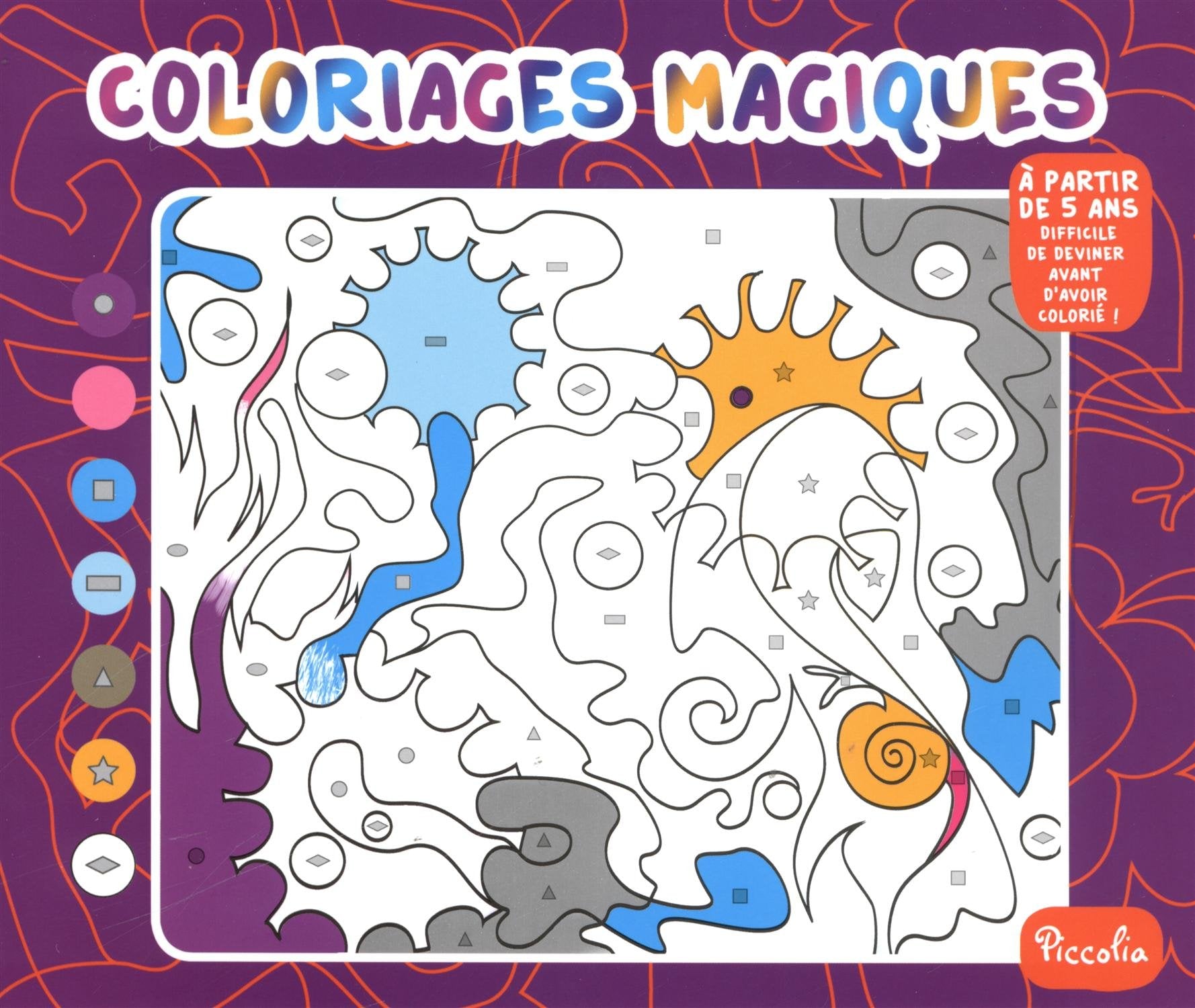 Coloriages magiques, l'hippocampe book