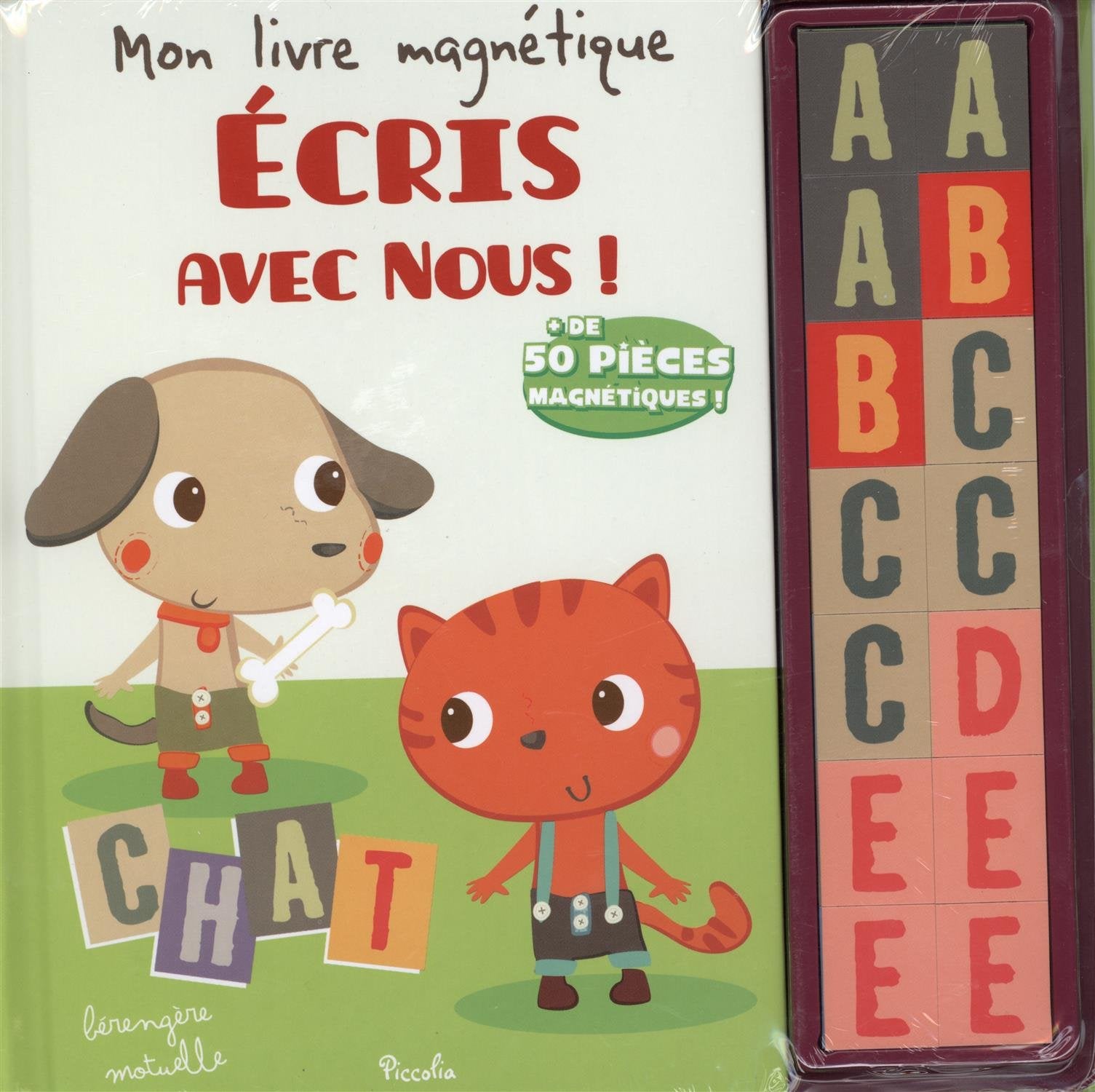 Mon livre magnétique: Ecris avec nous ! Books