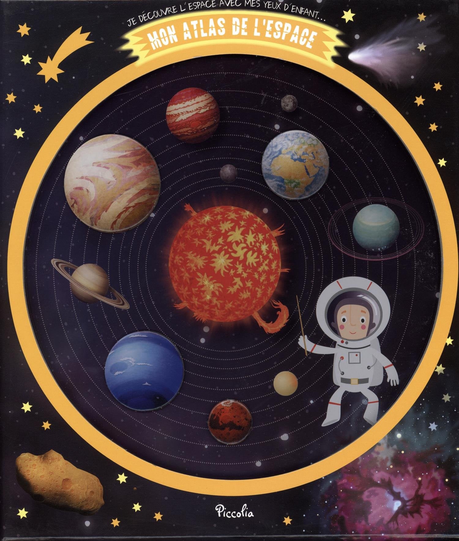 A la découverte de l'espace: Coffret Atlas Natural Sciences