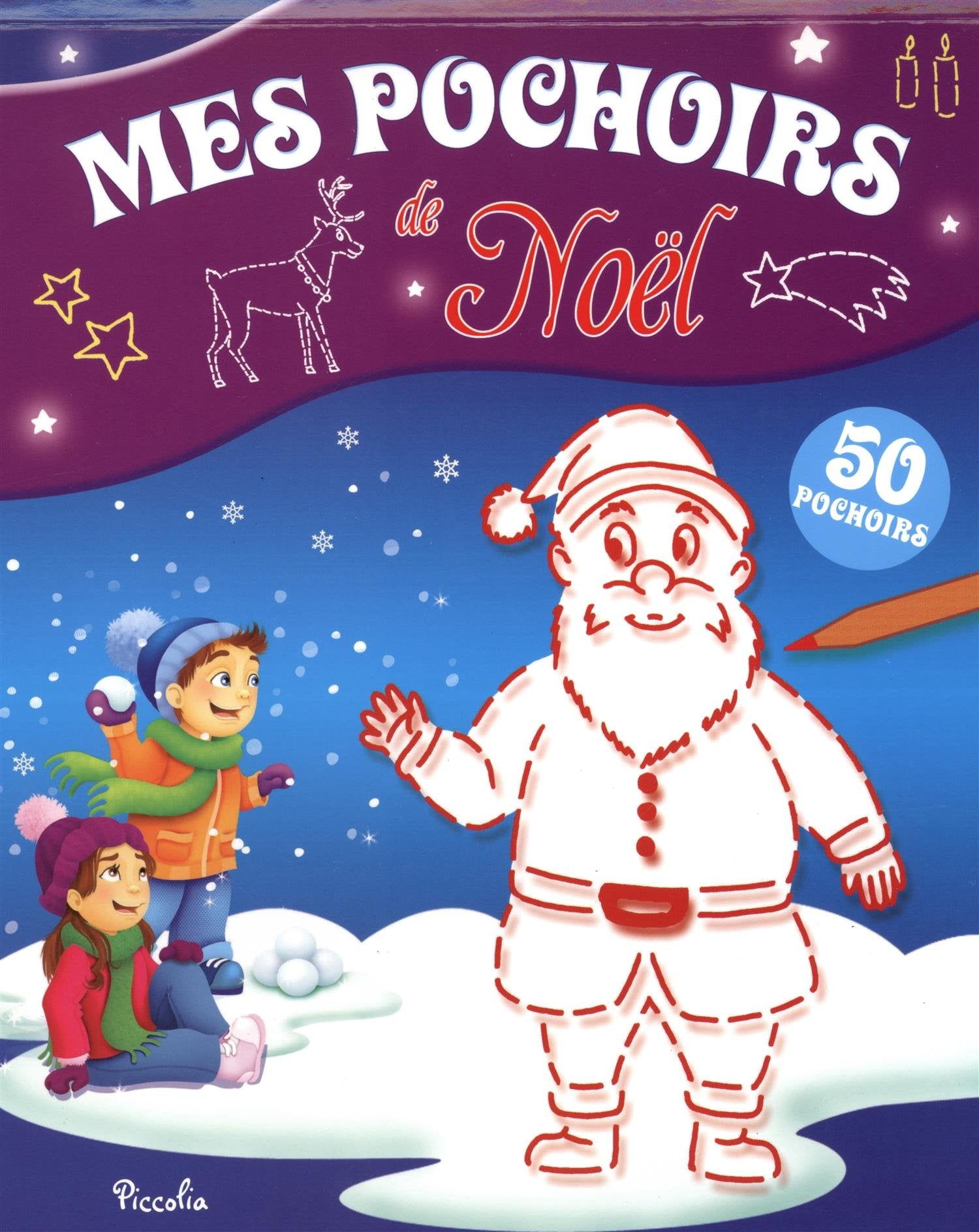 Mes pochoirs de Noël: 50 pochoirs Books