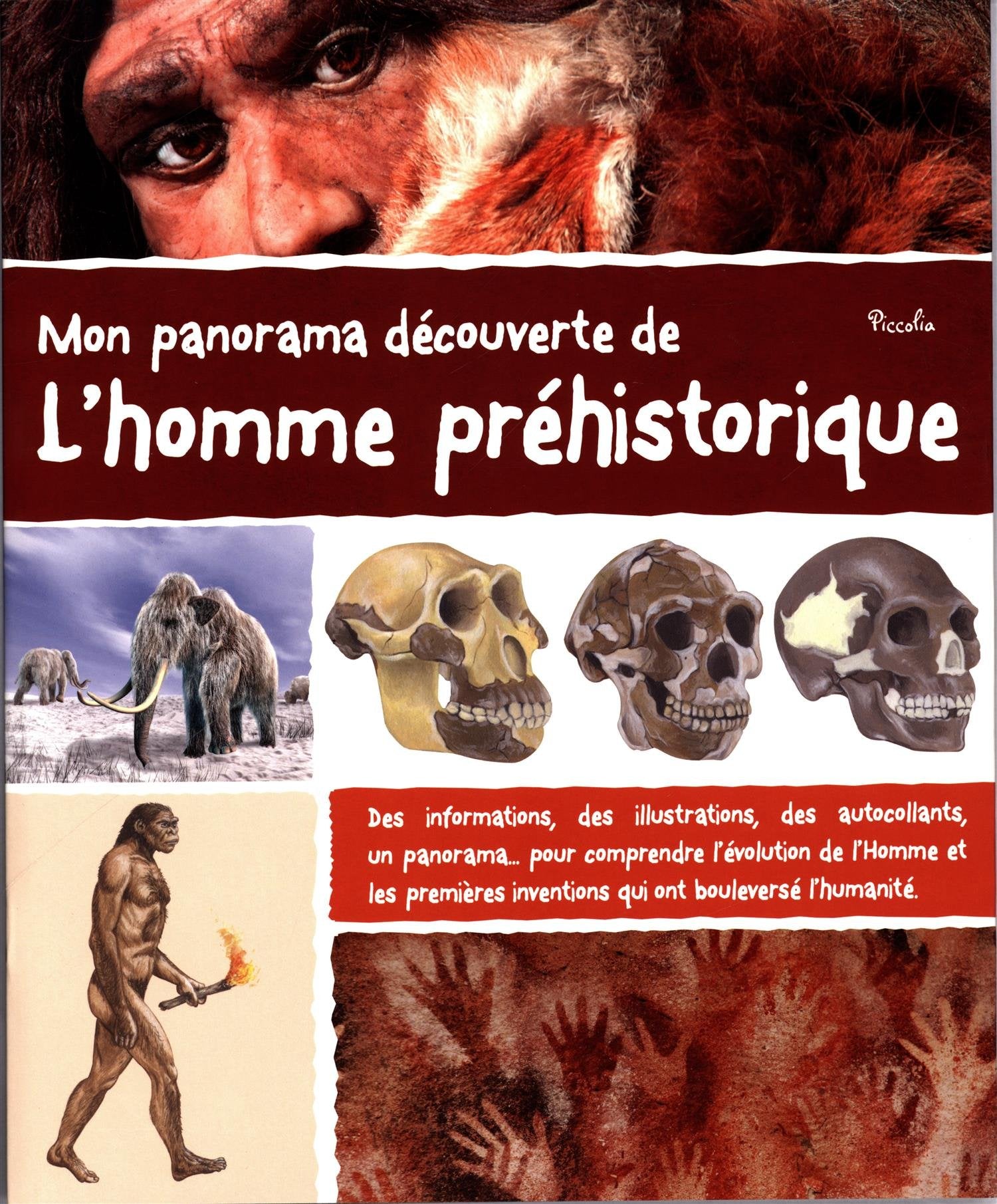 Mon panorama découverte de l'homme préhistorique book
