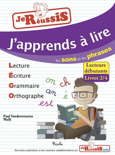 J'apprends à lire les sons et les phrases book